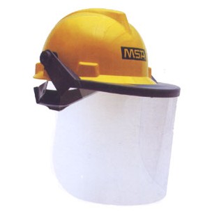MSA头盔式防飞溅面罩