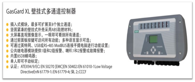 MSA GasGard XL壁挂式控制器